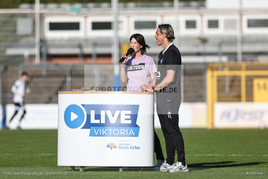 sport, Stadion am Schönbusch, SV Viktoria Aschaffenburg, Regionalliga Bayern, Fussball, BFV, Aschaffenburg, 31. Spieltag, 24.04.2026, 1. FC Nürnberg II - Bild-ID: 2555464