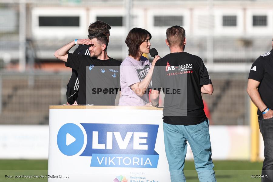 sport, Stadion am Schönbusch, SV Viktoria Aschaffenburg, Regionalliga Bayern, Fussball, BFV, Aschaffenburg, 31. Spieltag, 24.04.2026, 1. FC Nürnberg II - Bild-ID: 2555475