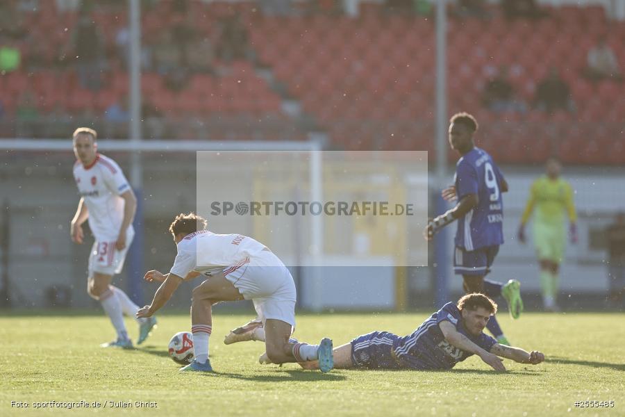 sport, Stadion am Schönbusch, SV Viktoria Aschaffenburg, Regionalliga Bayern, Fussball, BFV, Aschaffenburg, 31. Spieltag, 24.04.2026, 1. FC Nürnberg II - Bild-ID: 2555485