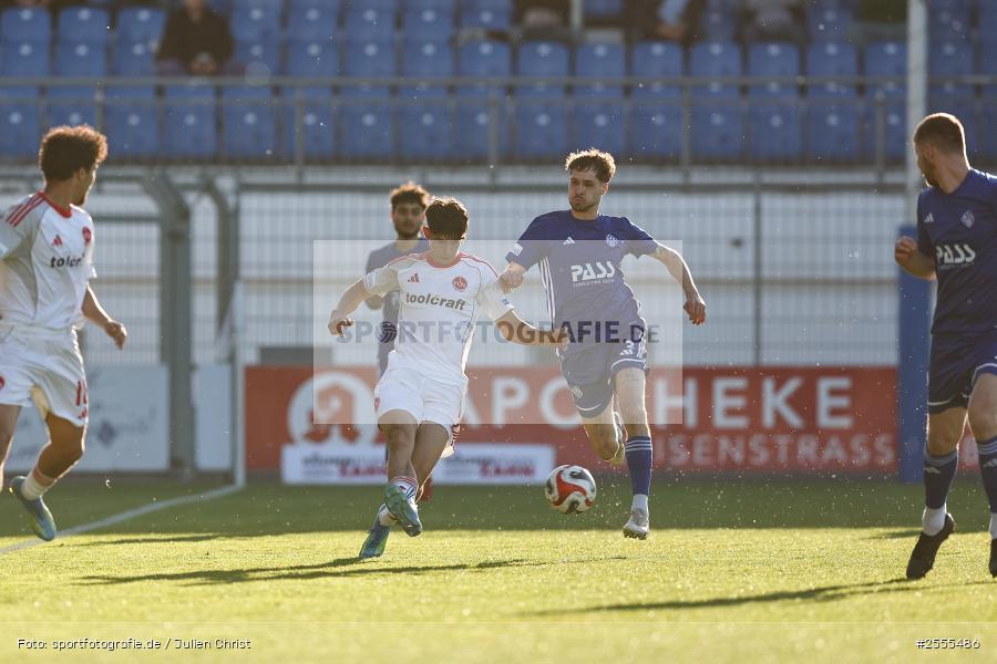 sport, Stadion am Schönbusch, SV Viktoria Aschaffenburg, Regionalliga Bayern, Fussball, BFV, Aschaffenburg, 31. Spieltag, 24.04.2026, 1. FC Nürnberg II - Bild-ID: 2555486
