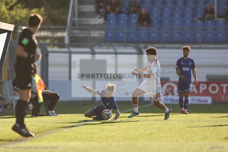 sport, Stadion am Schönbusch, SV Viktoria Aschaffenburg, Regionalliga Bayern, Fussball, BFV, Aschaffenburg, 31. Spieltag, 24.04.2026, 1. FC Nürnberg II - Bild-ID: 2555493