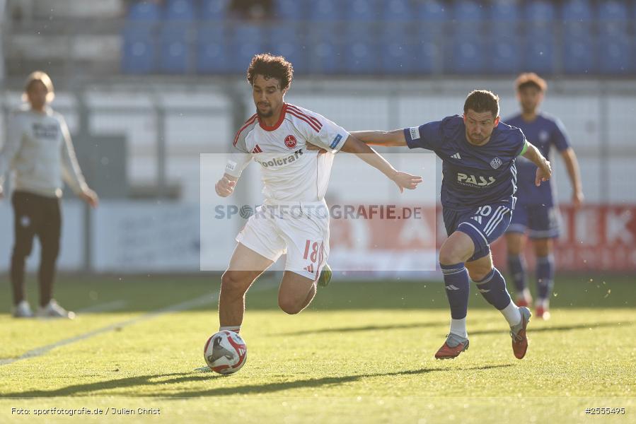 sport, Stadion am Schönbusch, SV Viktoria Aschaffenburg, Regionalliga Bayern, Fussball, BFV, Aschaffenburg, 31. Spieltag, 24.04.2026, 1. FC Nürnberg II - Bild-ID: 2555495