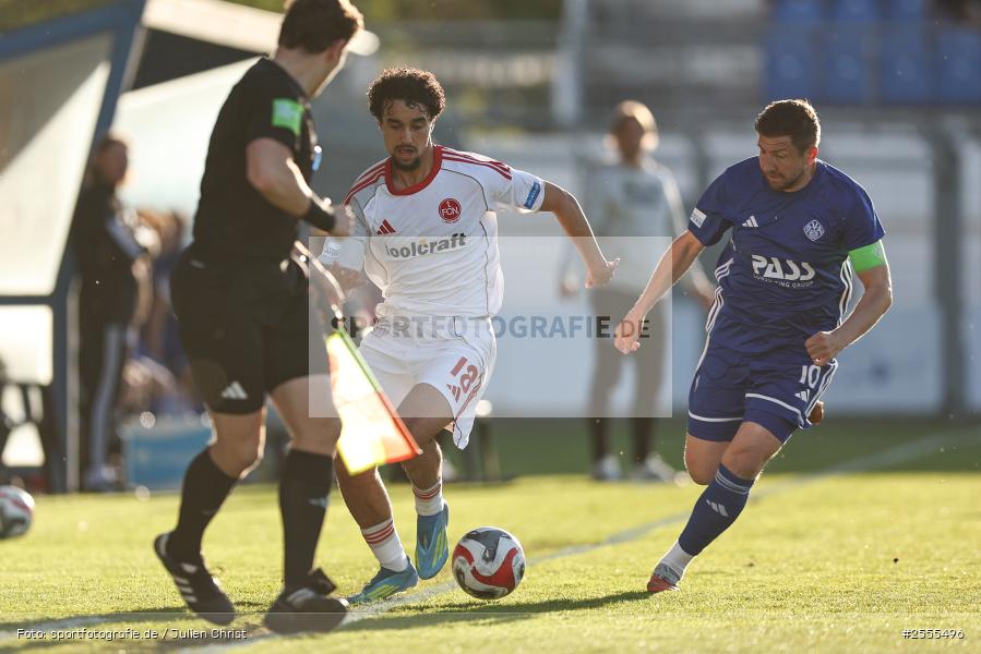 sport, Stadion am Schönbusch, SV Viktoria Aschaffenburg, Regionalliga Bayern, Fussball, BFV, Aschaffenburg, 31. Spieltag, 24.04.2026, 1. FC Nürnberg II - Bild-ID: 2555496