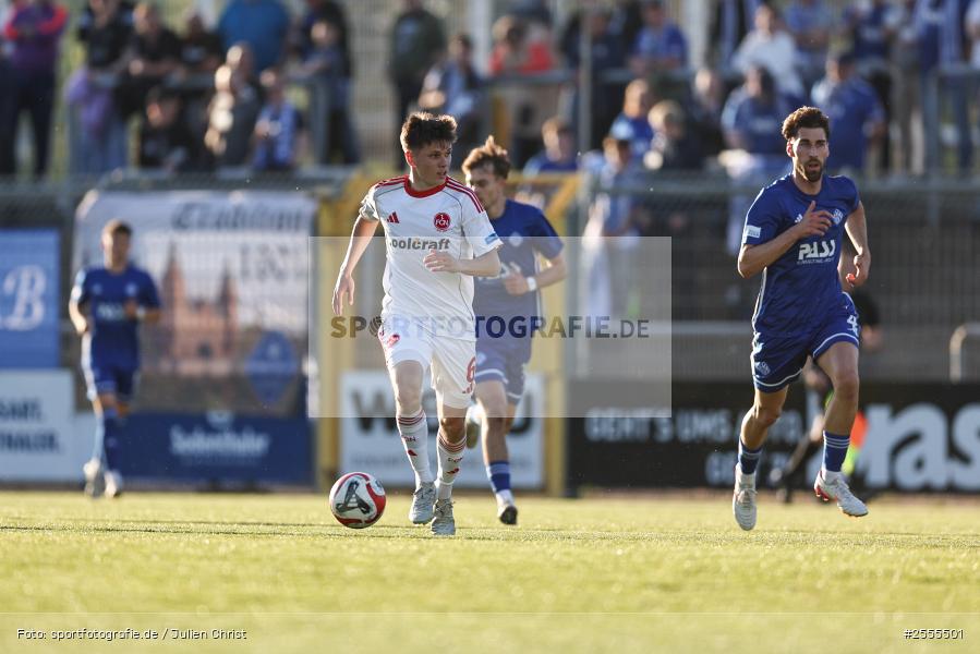 sport, Stadion am Schönbusch, SV Viktoria Aschaffenburg, Regionalliga Bayern, Fussball, BFV, Aschaffenburg, 31. Spieltag, 24.04.2026, 1. FC Nürnberg II - Bild-ID: 2555501