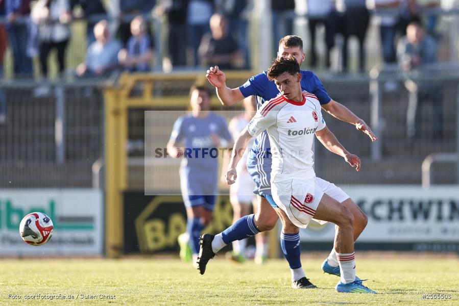 sport, Stadion am Schönbusch, SV Viktoria Aschaffenburg, Regionalliga Bayern, Fussball, BFV, Aschaffenburg, 31. Spieltag, 24.04.2026, 1. FC Nürnberg II - Bild-ID: 2555503