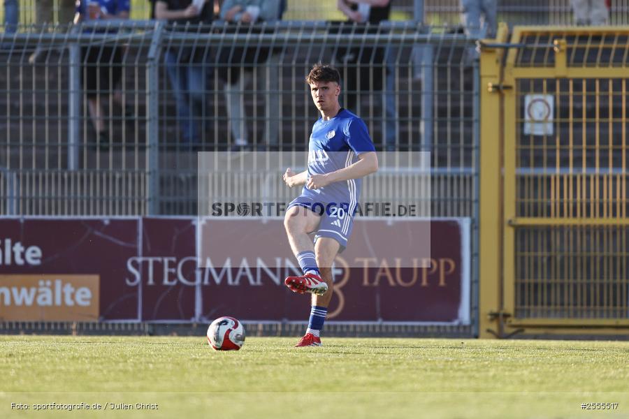 sport, Stadion am Schönbusch, SV Viktoria Aschaffenburg, Regionalliga Bayern, Fussball, BFV, Aschaffenburg, 31. Spieltag, 24.04.2026, 1. FC Nürnberg II - Bild-ID: 2555517