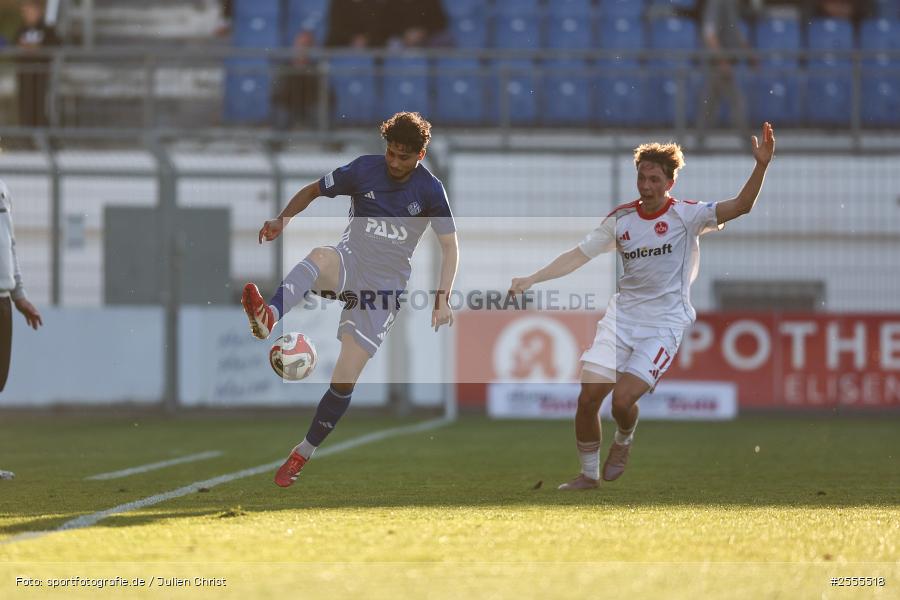 sport, Stadion am Schönbusch, SV Viktoria Aschaffenburg, Regionalliga Bayern, Fussball, BFV, Aschaffenburg, 31. Spieltag, 24.04.2026, 1. FC Nürnberg II - Bild-ID: 2555518