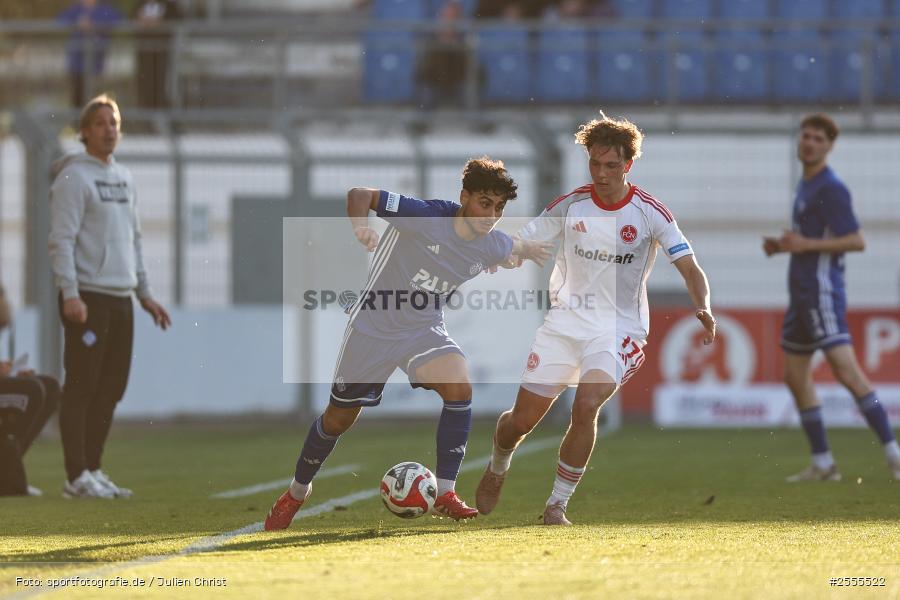 sport, Stadion am Schönbusch, SV Viktoria Aschaffenburg, Regionalliga Bayern, Fussball, BFV, Aschaffenburg, 31. Spieltag, 24.04.2026, 1. FC Nürnberg II - Bild-ID: 2555522