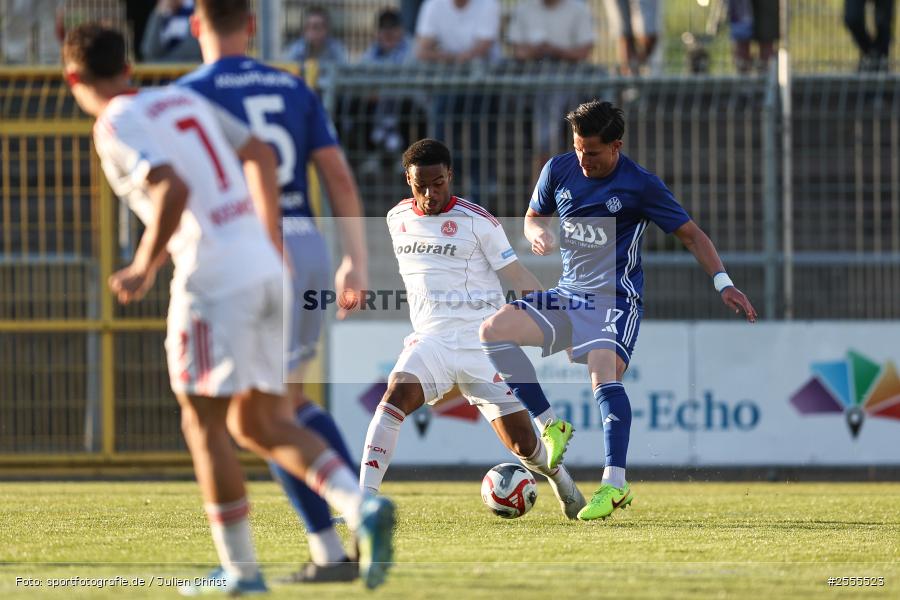 sport, Stadion am Schönbusch, SV Viktoria Aschaffenburg, Regionalliga Bayern, Fussball, BFV, Aschaffenburg, 31. Spieltag, 24.04.2026, 1. FC Nürnberg II - Bild-ID: 2555523