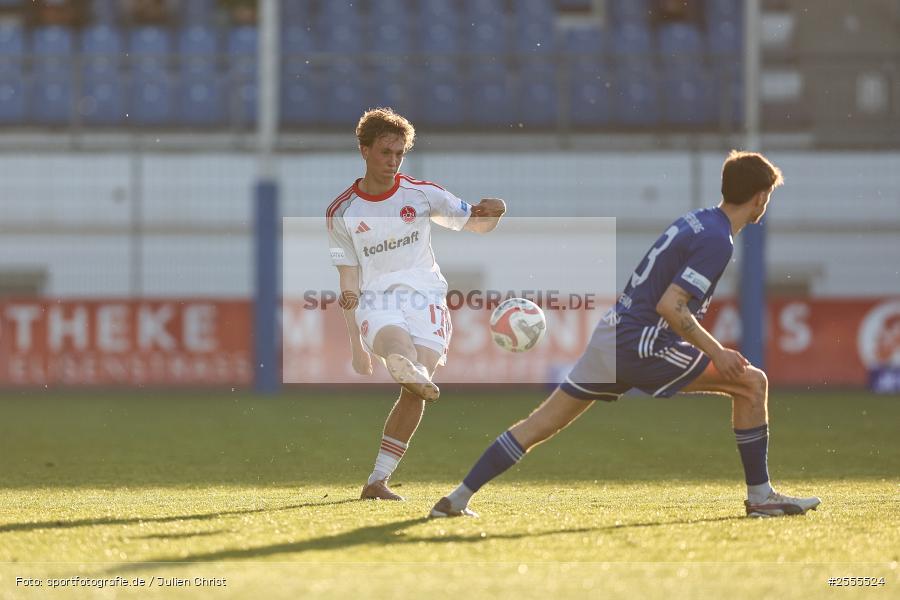 sport, Stadion am Schönbusch, SV Viktoria Aschaffenburg, Regionalliga Bayern, Fussball, BFV, Aschaffenburg, 31. Spieltag, 24.04.2026, 1. FC Nürnberg II - Bild-ID: 2555524