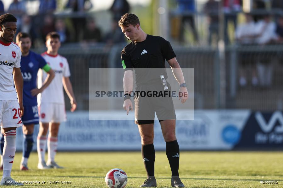 sport, Stadion am Schönbusch, SV Viktoria Aschaffenburg, Regionalliga Bayern, Fussball, BFV, Aschaffenburg, 31. Spieltag, 24.04.2026, 1. FC Nürnberg II - Bild-ID: 2555532