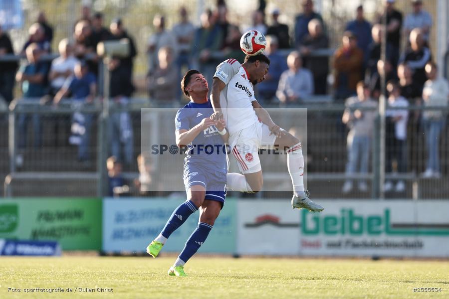sport, Stadion am Schönbusch, SV Viktoria Aschaffenburg, Regionalliga Bayern, Fussball, BFV, Aschaffenburg, 31. Spieltag, 24.04.2026, 1. FC Nürnberg II - Bild-ID: 2555534