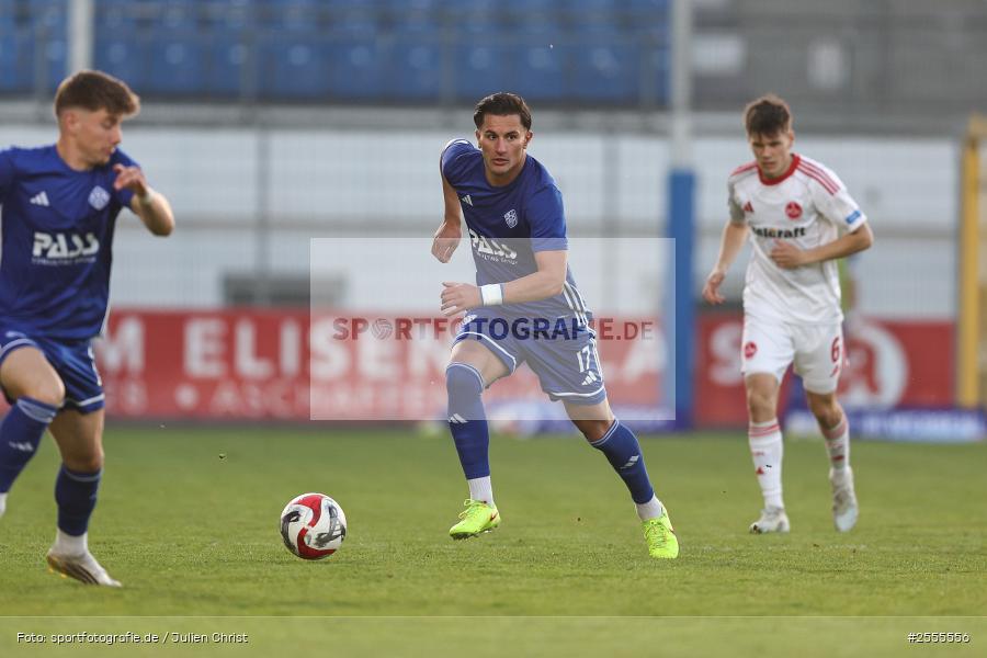 sport, Stadion am Schönbusch, SV Viktoria Aschaffenburg, Regionalliga Bayern, Fussball, BFV, Aschaffenburg, 31. Spieltag, 24.04.2026, 1. FC Nürnberg II - Bild-ID: 2555556