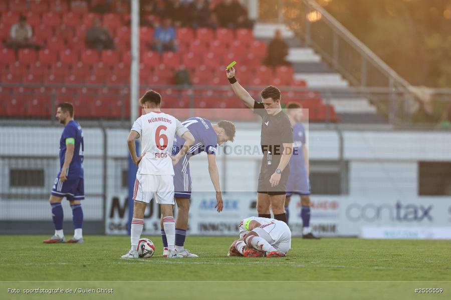 sport, Stadion am Schönbusch, SV Viktoria Aschaffenburg, Regionalliga Bayern, Fussball, BFV, Aschaffenburg, 31. Spieltag, 24.04.2026, 1. FC Nürnberg II - Bild-ID: 2555559