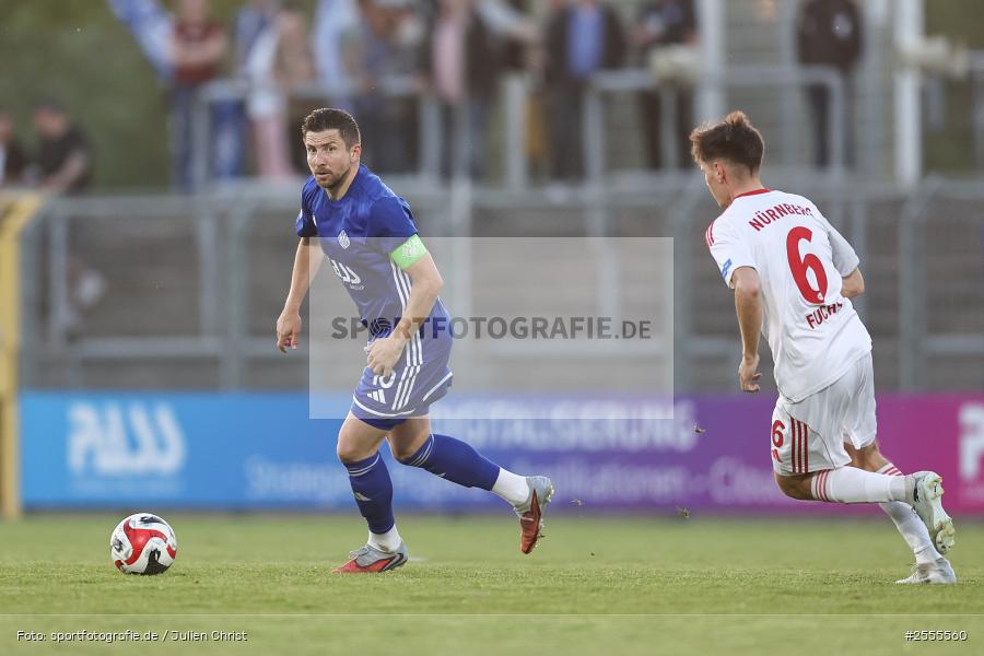 sport, Stadion am Schönbusch, SV Viktoria Aschaffenburg, Regionalliga Bayern, Fussball, BFV, Aschaffenburg, 31. Spieltag, 24.04.2026, 1. FC Nürnberg II - Bild-ID: 2555560