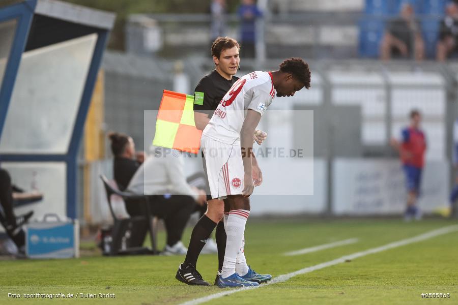 sport, Stadion am Schönbusch, SV Viktoria Aschaffenburg, Regionalliga Bayern, Fussball, BFV, Aschaffenburg, 31. Spieltag, 24.04.2026, 1. FC Nürnberg II - Bild-ID: 2555563