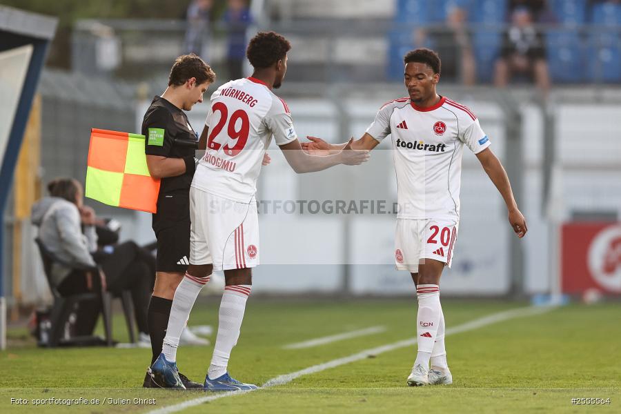 sport, Stadion am Schönbusch, SV Viktoria Aschaffenburg, Regionalliga Bayern, Fussball, BFV, Aschaffenburg, 31. Spieltag, 24.04.2026, 1. FC Nürnberg II - Bild-ID: 2555564