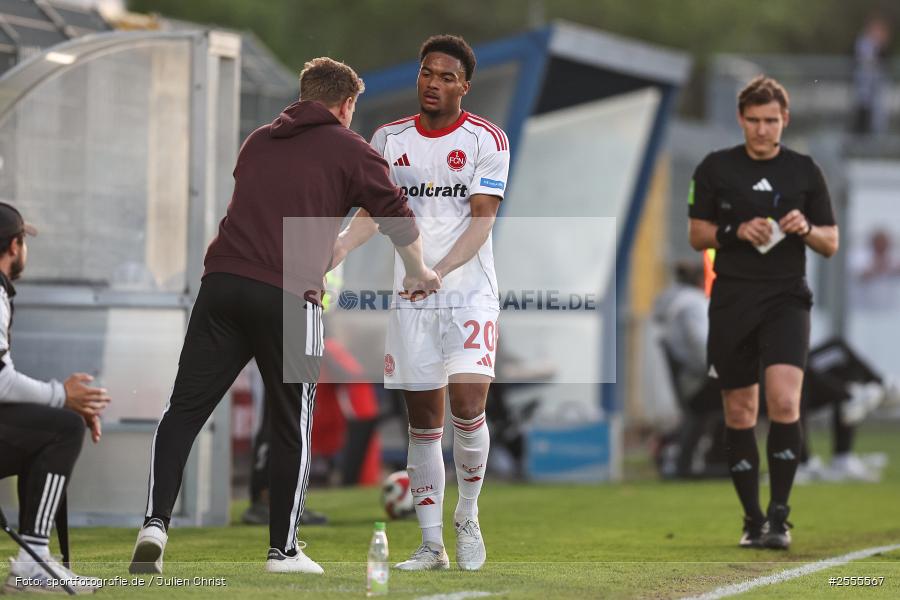 sport, Stadion am Schönbusch, SV Viktoria Aschaffenburg, Regionalliga Bayern, Fussball, BFV, Aschaffenburg, 31. Spieltag, 24.04.2026, 1. FC Nürnberg II - Bild-ID: 2555567