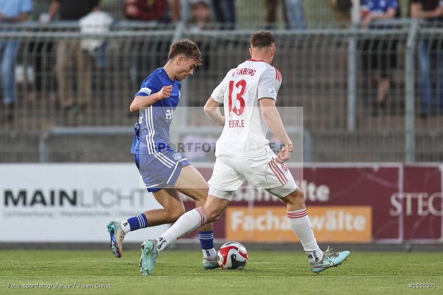 sport, Stadion am Schönbusch, SV Viktoria Aschaffenburg, Regionalliga Bayern, Fussball, BFV, Aschaffenburg, 31. Spieltag, 24.04.2026, 1. FC Nürnberg II - Bild-ID: 2555571