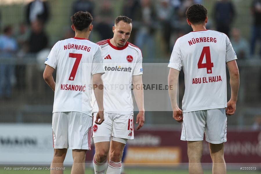 sport, Stadion am Schönbusch, SV Viktoria Aschaffenburg, Regionalliga Bayern, Fussball, BFV, Aschaffenburg, 31. Spieltag, 24.04.2026, 1. FC Nürnberg II - Bild-ID: 2555573