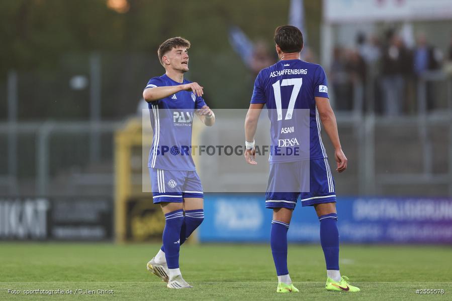 sport, Stadion am Schönbusch, SV Viktoria Aschaffenburg, Regionalliga Bayern, Fussball, BFV, Aschaffenburg, 31. Spieltag, 24.04.2026, 1. FC Nürnberg II - Bild-ID: 2555578
