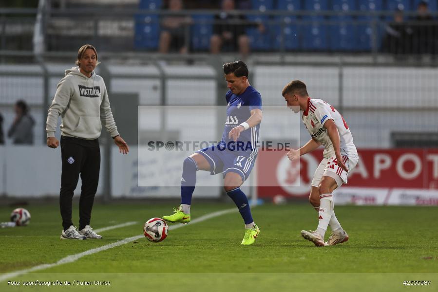 sport, Stadion am Schönbusch, SV Viktoria Aschaffenburg, Regionalliga Bayern, Fussball, BFV, Aschaffenburg, 31. Spieltag, 24.04.2026, 1. FC Nürnberg II - Bild-ID: 2555587
