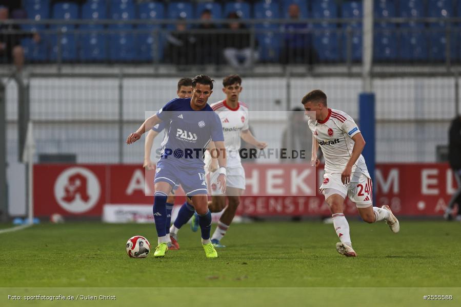 sport, Stadion am Schönbusch, SV Viktoria Aschaffenburg, Regionalliga Bayern, Fussball, BFV, Aschaffenburg, 31. Spieltag, 24.04.2026, 1. FC Nürnberg II - Bild-ID: 2555588