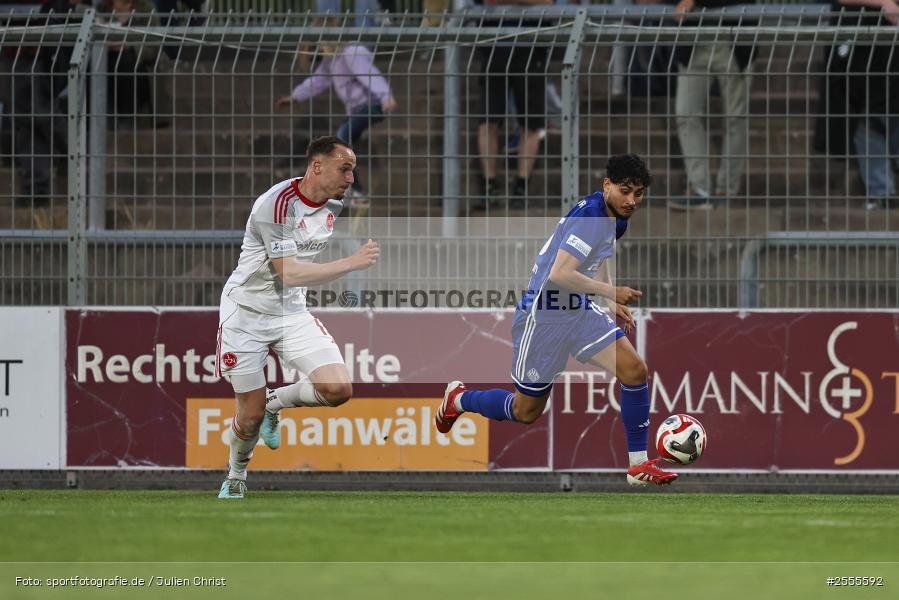 sport, Stadion am Schönbusch, SV Viktoria Aschaffenburg, Regionalliga Bayern, Fussball, BFV, Aschaffenburg, 31. Spieltag, 24.04.2026, 1. FC Nürnberg II - Bild-ID: 2555592