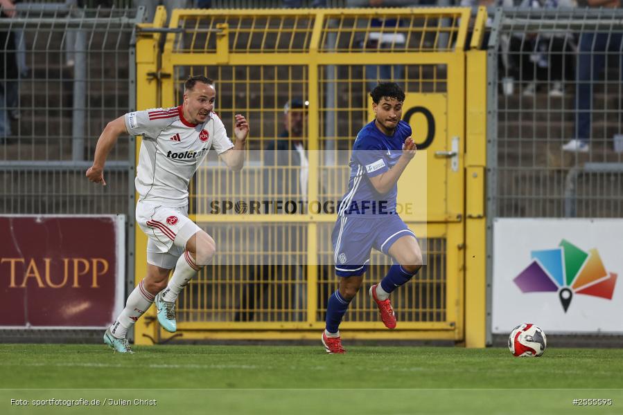 sport, Stadion am Schönbusch, SV Viktoria Aschaffenburg, Regionalliga Bayern, Fussball, BFV, Aschaffenburg, 31. Spieltag, 24.04.2026, 1. FC Nürnberg II - Bild-ID: 2555595
