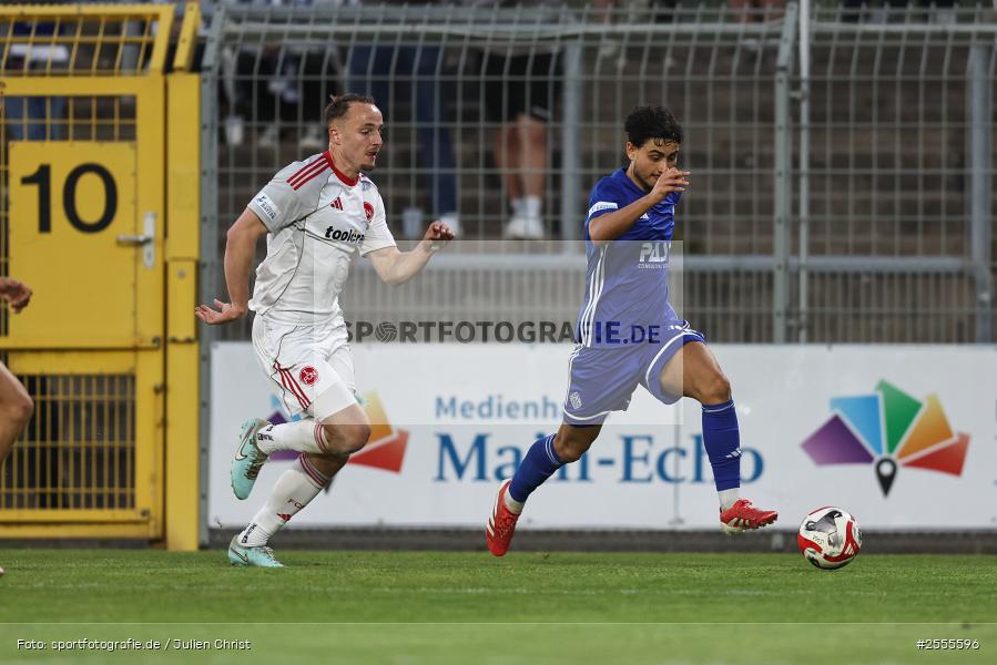 sport, Stadion am Schönbusch, SV Viktoria Aschaffenburg, Regionalliga Bayern, Fussball, BFV, Aschaffenburg, 31. Spieltag, 24.04.2026, 1. FC Nürnberg II - Bild-ID: 2555596