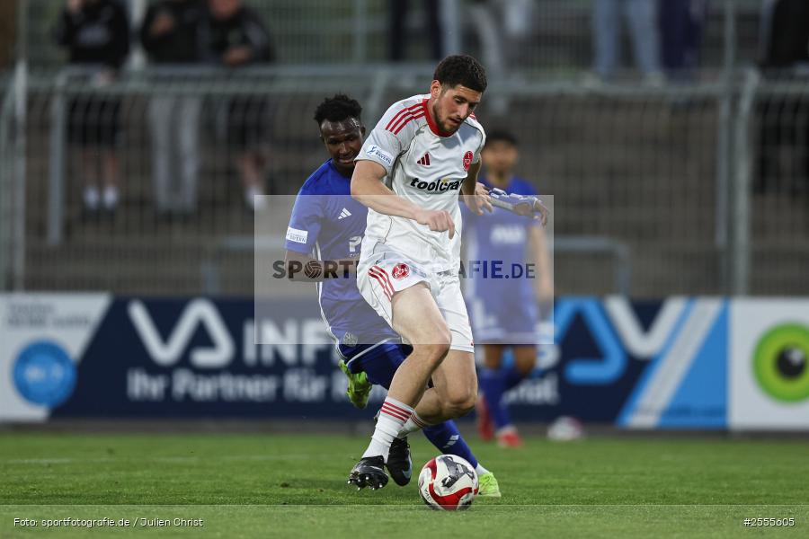 sport, Stadion am Schönbusch, SV Viktoria Aschaffenburg, Regionalliga Bayern, Fussball, BFV, Aschaffenburg, 31. Spieltag, 24.04.2026, 1. FC Nürnberg II - Bild-ID: 2555605