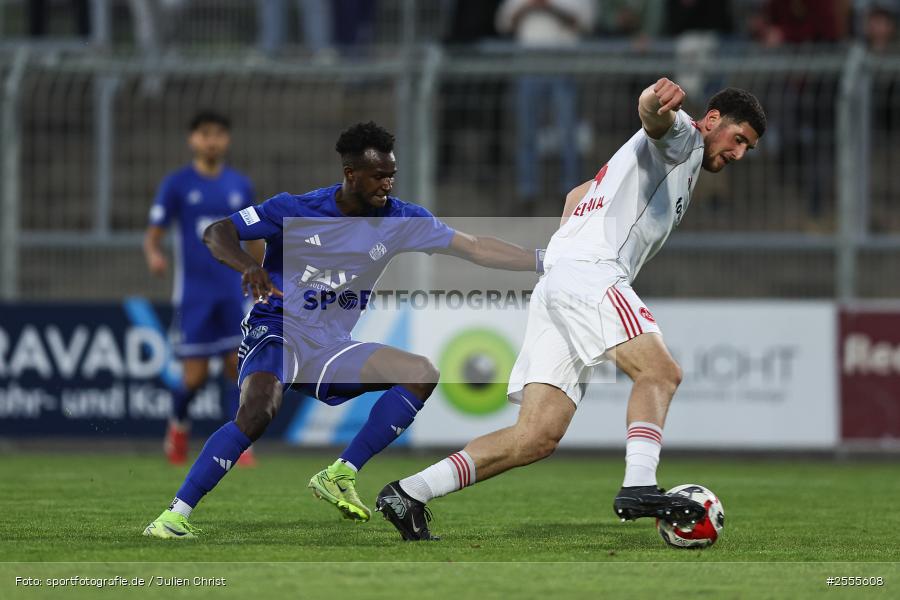 sport, Stadion am Schönbusch, SV Viktoria Aschaffenburg, Regionalliga Bayern, Fussball, BFV, Aschaffenburg, 31. Spieltag, 24.04.2026, 1. FC Nürnberg II - Bild-ID: 2555608