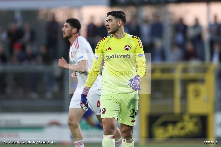 sport, Stadion am Schönbusch, SV Viktoria Aschaffenburg, Regionalliga Bayern, Fussball, BFV, Aschaffenburg, 31. Spieltag, 24.04.2026, 1. FC Nürnberg II - Bild-ID: 2555610