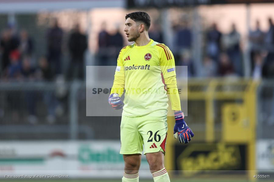 sport, Stadion am Schönbusch, SV Viktoria Aschaffenburg, Regionalliga Bayern, Fussball, BFV, Aschaffenburg, 31. Spieltag, 24.04.2026, 1. FC Nürnberg II - Bild-ID: 2555611