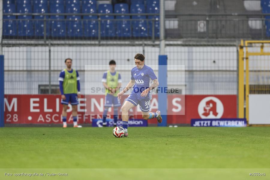 sport, Stadion am Schönbusch, SV Viktoria Aschaffenburg, Regionalliga Bayern, Fussball, BFV, Aschaffenburg, 31. Spieltag, 24.04.2026, 1. FC Nürnberg II - Bild-ID: 2555612