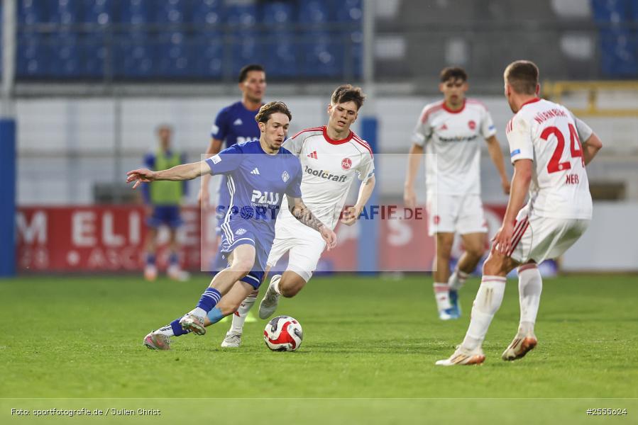 sport, Stadion am Schönbusch, SV Viktoria Aschaffenburg, Regionalliga Bayern, Fussball, BFV, Aschaffenburg, 31. Spieltag, 24.04.2026, 1. FC Nürnberg II - Bild-ID: 2555624