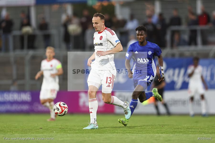 sport, Stadion am Schönbusch, SV Viktoria Aschaffenburg, Regionalliga Bayern, Fussball, BFV, Aschaffenburg, 31. Spieltag, 24.04.2026, 1. FC Nürnberg II - Bild-ID: 2555628