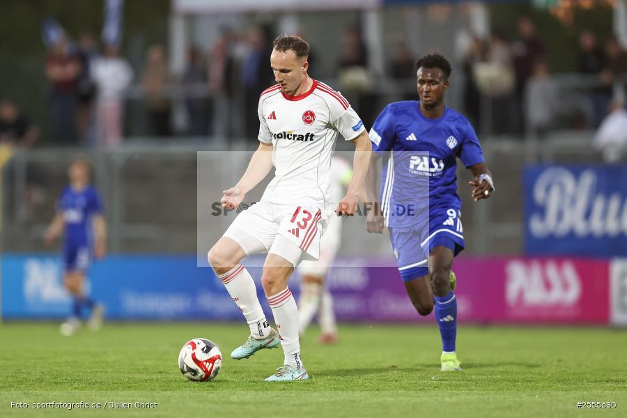 sport, Stadion am Schönbusch, SV Viktoria Aschaffenburg, Regionalliga Bayern, Fussball, BFV, Aschaffenburg, 31. Spieltag, 24.04.2026, 1. FC Nürnberg II - Bild-ID: 2555630