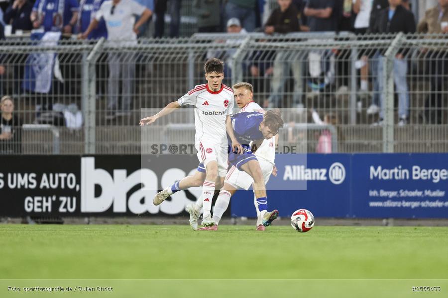sport, Stadion am Schönbusch, SV Viktoria Aschaffenburg, Regionalliga Bayern, Fussball, BFV, Aschaffenburg, 31. Spieltag, 24.04.2026, 1. FC Nürnberg II - Bild-ID: 2555633