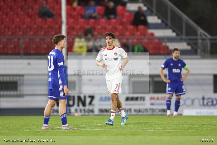 sport, Stadion am Schönbusch, SV Viktoria Aschaffenburg, Regionalliga Bayern, Fussball, BFV, Aschaffenburg, 31. Spieltag, 24.04.2026, 1. FC Nürnberg II - Bild-ID: 2555645