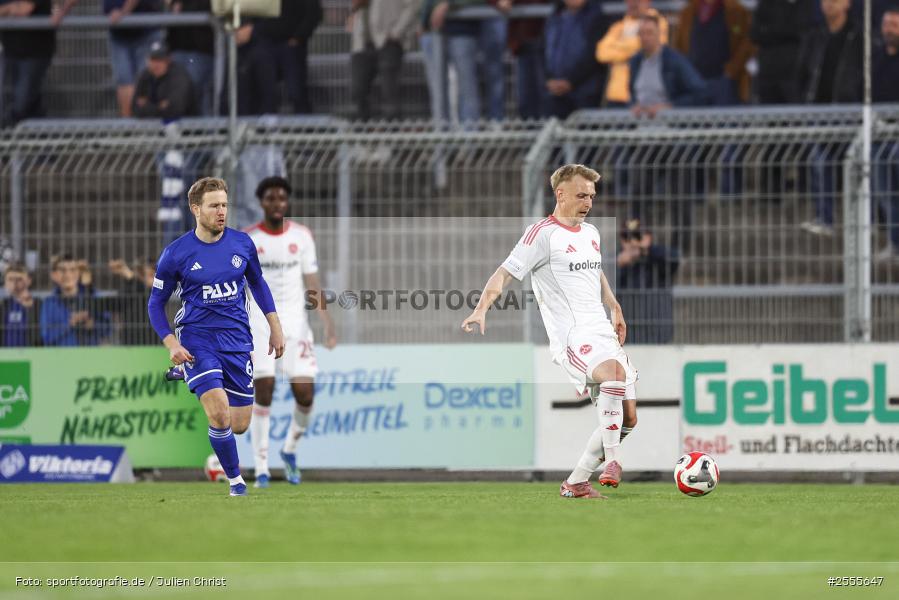 sport, Stadion am Schönbusch, SV Viktoria Aschaffenburg, Regionalliga Bayern, Fussball, BFV, Aschaffenburg, 31. Spieltag, 24.04.2026, 1. FC Nürnberg II - Bild-ID: 2555647