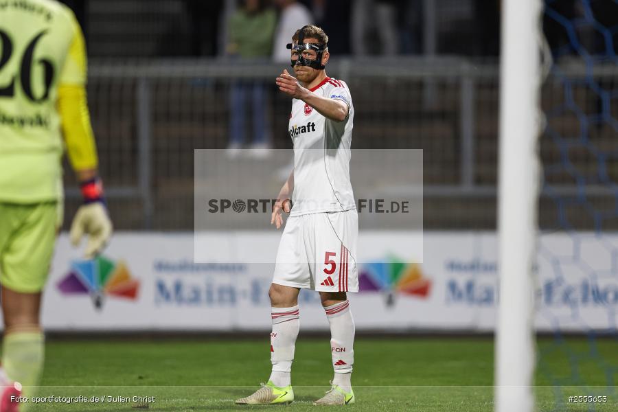 sport, Stadion am Schönbusch, SV Viktoria Aschaffenburg, Regionalliga Bayern, Fussball, BFV, Aschaffenburg, 31. Spieltag, 24.04.2026, 1. FC Nürnberg II - Bild-ID: 2555653