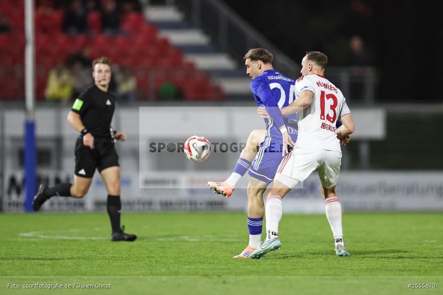 sport, Stadion am Schönbusch, SV Viktoria Aschaffenburg, Regionalliga Bayern, Fussball, BFV, Aschaffenburg, 31. Spieltag, 24.04.2026, 1. FC Nürnberg II - Bild-ID: 2555670