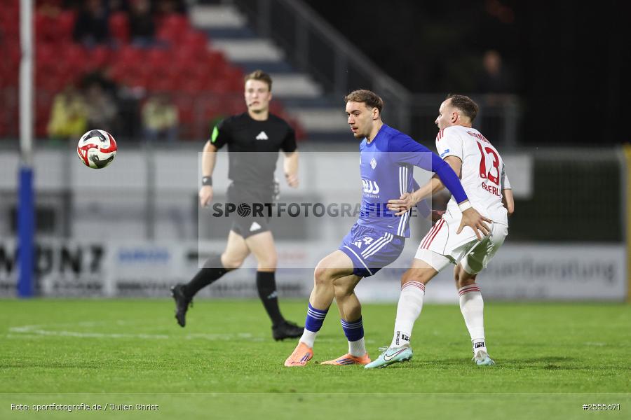 sport, Stadion am Schönbusch, SV Viktoria Aschaffenburg, Regionalliga Bayern, Fussball, BFV, Aschaffenburg, 31. Spieltag, 24.04.2026, 1. FC Nürnberg II - Bild-ID: 2555671