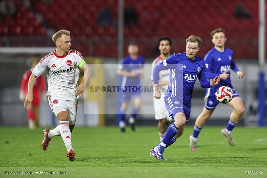 sport, Stadion am Schönbusch, SV Viktoria Aschaffenburg, Regionalliga Bayern, Fussball, BFV, Aschaffenburg, 31. Spieltag, 24.04.2026, 1. FC Nürnberg II - Bild-ID: 2555672