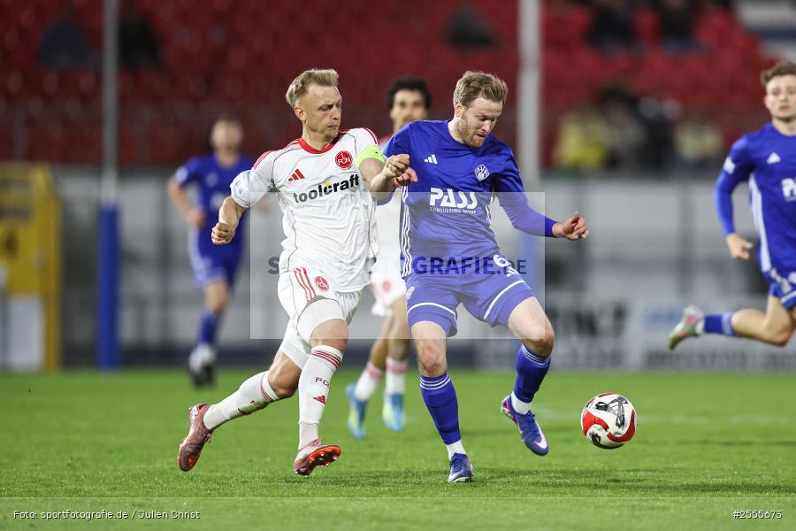 sport, Stadion am Schönbusch, SV Viktoria Aschaffenburg, Regionalliga Bayern, Fussball, BFV, Aschaffenburg, 31. Spieltag, 24.04.2026, 1. FC Nürnberg II - Bild-ID: 2555673