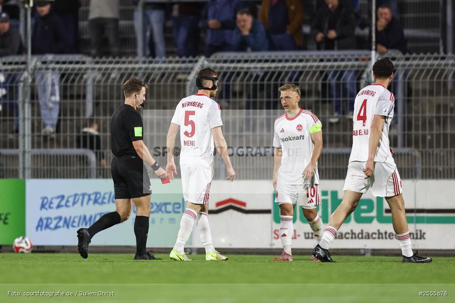 sport, Stadion am Schönbusch, SV Viktoria Aschaffenburg, Regionalliga Bayern, Fussball, BFV, Aschaffenburg, 31. Spieltag, 24.04.2026, 1. FC Nürnberg II - Bild-ID: 2555678