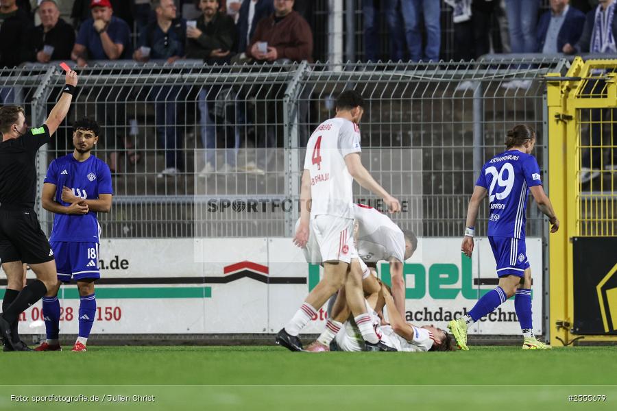 sport, Stadion am Schönbusch, SV Viktoria Aschaffenburg, Regionalliga Bayern, Fussball, BFV, Aschaffenburg, 31. Spieltag, 24.04.2026, 1. FC Nürnberg II - Bild-ID: 2555679