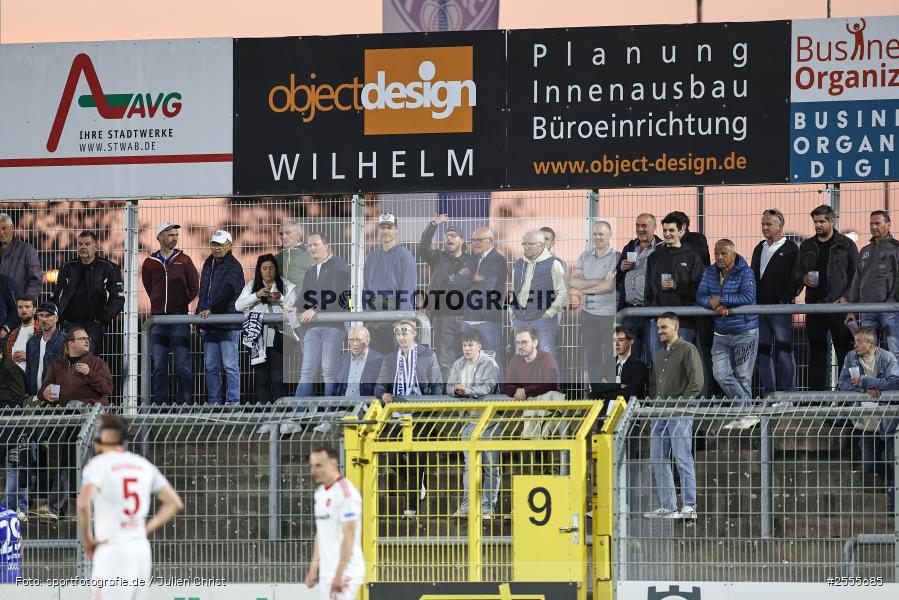 sport, Stadion am Schönbusch, SV Viktoria Aschaffenburg, Regionalliga Bayern, Fussball, BFV, Aschaffenburg, 31. Spieltag, 24.04.2026, 1. FC Nürnberg II - Bild-ID: 2555685