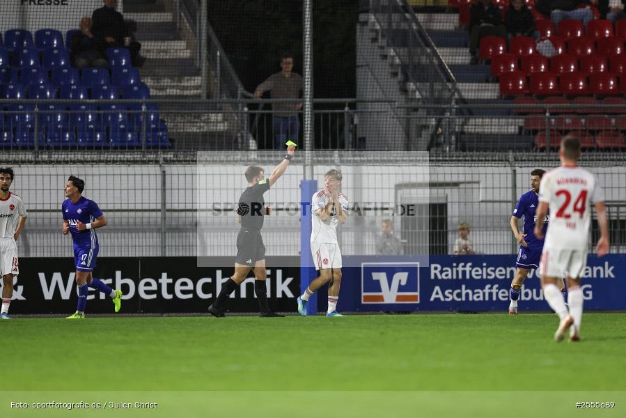 sport, Stadion am Schönbusch, SV Viktoria Aschaffenburg, Regionalliga Bayern, Fussball, BFV, Aschaffenburg, 31. Spieltag, 24.04.2026, 1. FC Nürnberg II - Bild-ID: 2555689